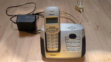 Draadloze Dect telefoon met antwoordapparaat Profoon PDX-715 beschikbaar voor biedingen