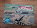 Puzzel Schiphol Airport Amsterdam met kaart., Ophalen of Verzenden, Gebruikt