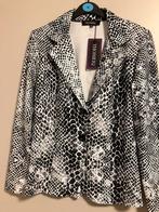 Nieuw =grijs crème bewerkt jasje Colbert =Thombiq/M, Maat 38/40 (M), Nieuw, Ophalen of Verzenden, Jasje