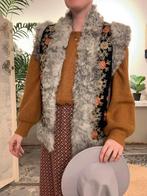 Afghaanse waistcoat M bohemian gilet, Kleding | Dames, Bodywarmers, Ophalen of Verzenden, Zo goed als nieuw, Maat 38/40 (M), Zwart
