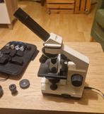 Bresser Biolux AL microscoop inclusief koffer en camera, Ophalen of Verzenden, Gebruikt, Minder dan 400x, Biologische microscoop