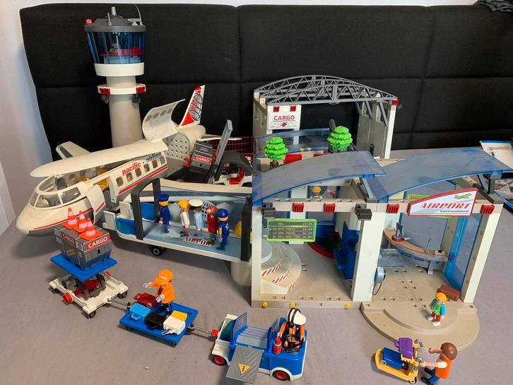 Lot: 6 sets Playmobil vliegveld, Kinderen en Baby's, Speelgoed | Playmobil, Zo goed als nieuw, Ophalen of Verzenden