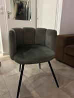 Grijze Eetstoelen - Set van 4, Huis en Inrichting, Stoelen, Ophalen of Verzenden, Zo goed als nieuw, Vier, Stof