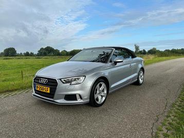 Audi A3 Cabriolet 1.4 TFSI Design S Tronic 2018 Grijs Pro Li beschikbaar voor biedingen