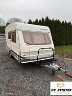 Chateau 390D Vastbed Treinzit LICHTGEWICHT, Caravans en Kamperen, Caravans, Chateau, Koelkast, Bedrijf, 750 - 1000 kg