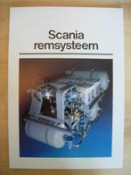 Scania Remsysteem Brochure 1987 – 142 112 92 82, Ophalen, Zo goed als nieuw, Overige merken, Scania