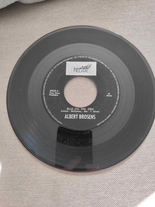 Albert Brosens En De Deurdouwers – Jelle Zal Wel Zien, Cd's en Dvd's, Vinyl | Nederlandstalig, Zo goed als nieuw, Levenslied of Smartlap