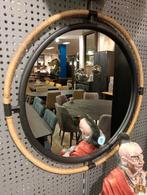 Nieuwe ronde spiegel met rotan rand nu €65, Huis en Inrichting, Woonaccessoires | Spiegels, Nieuw, Minder dan 100 cm, Rond, Ophalen of Verzenden