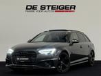Audi A4 Avant 40 TFSI 3 x S line black edition Pano Sfeer Ca, Auto's, Audi, Gebruikt, A4, Autotrust, 83 €/maand