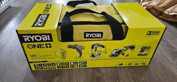ONE+ 18V 4-delig Combokit incl. 1x 5,0 Ah + 1x 2,0 Ah accu beschikbaar voor biedingen