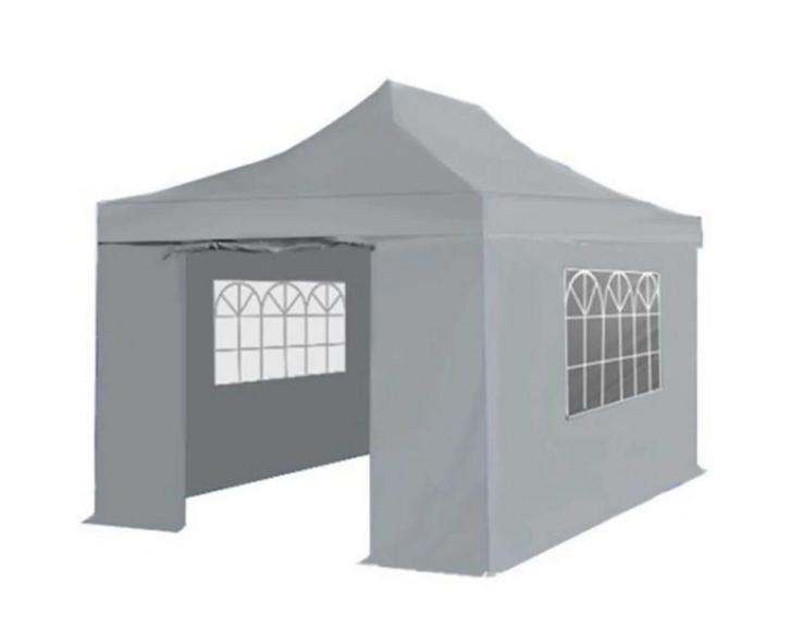 Partytent easy up 4,5 x 3 te huur, Tuin en Terras, Partytenten, Zo goed als nieuw, 5 tot 8 meter, Ophalen