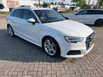 Audi A3 Sportback 1.5 TFSI S-line, Euro 6, 4 cilinders, 150 pk, Wit