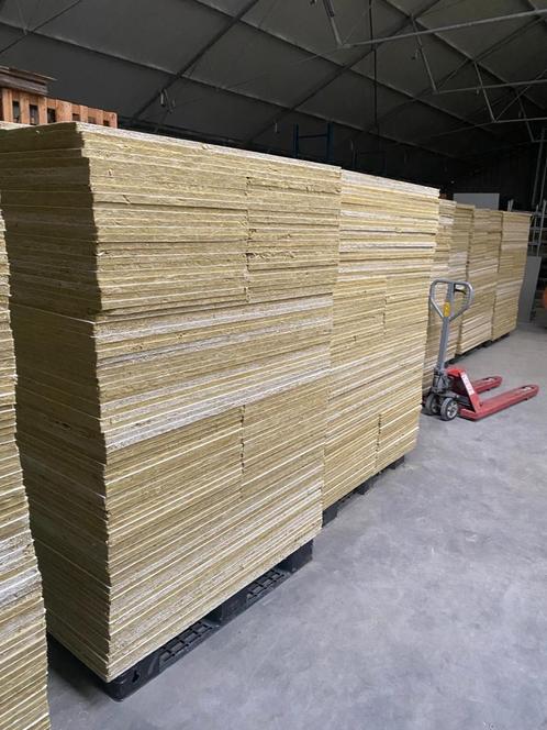 Steenwol Rockvon isolatie 60x115cm NU €1, Doe-het-zelf en Verbouw, Bouwverlichting, Gebruikt, Ophalen of Verzenden