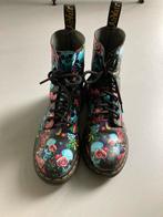 Stoere Dr. Martens met bloemen en skulls, Meisje, Laarzen, Ophalen of Verzenden, Zo goed als nieuw