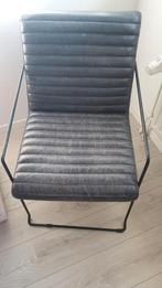 Industriële stoel Intratuin, Ophalen, Gebruikt, Leer, Eén
