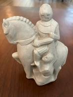 Vintage beeldje  St. Martinus St. Maarten Marbell Stone Art, Antiek en Kunst, Ophalen of Verzenden