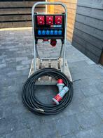 63 Amp stroomverdeelkast  GEKEURD  incl 25 Mtr zware kabel, Doe-het-zelf en Verbouw, Elektra en Kabels, Ophalen, MERZ, Overige typen