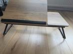 Laptoptafel / Bedtafel - Verstelbaar, Ophalen, Zo goed als nieuw, In hoogte verstelbaar