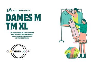 Kleding doorgeef tas dames m tm xl beschikbaar voor biedingen