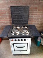 Te koop vintage gasfornuis in prijs verlaagd !, Zo goed als nieuw, Gas, 85 tot 90 cm, 4 kookzones