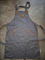 Boretti keukenschort antraciet, Huis en Inrichting, Ophalen of Verzenden, Zo goed als nieuw, Grijs, Schort