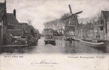 RW289 Weesp verlengde herengracht molen 1904 beschikbaar voor biedingen