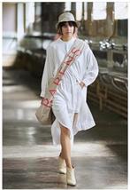 Rabens Saloner shirt dress/jurk  oversized wit M, Kleding | Dames, Maat 38/40 (M), Wit, Ophalen of Verzenden, Zo goed als nieuw