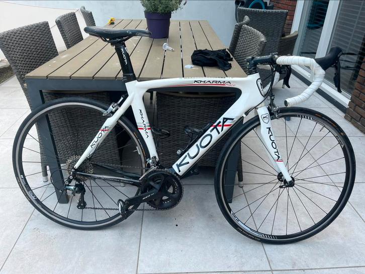 Kuota Kharma racefiets. Vol carbon mt 56, Fietsen en Brommers, Fietsen | Heren | Sportfietsen en Toerfietsen, Zo goed als nieuw