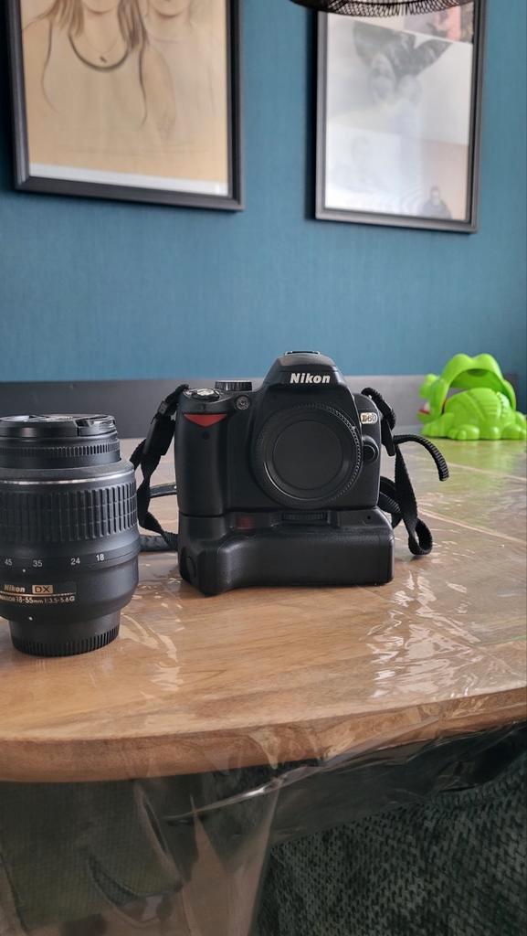 Nikon D60 - Zo goed als nieuw!, Audio, Tv en Foto, Fotocamera's Digitaal, Zo goed als nieuw, Spiegelreflex, Nikon, Ophalen of Verzenden