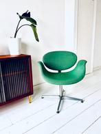 Groene Tulip stoel van Artifort Piere Paulin, Ophalen, Gebruikt, 75 tot 100 cm, Stof