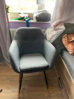 Grijze Stoffen Schommelstoel, Huis en Inrichting, Stoelen, Ophalen, Gebruikt, Eén, Stof