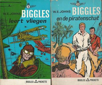 7 Biggles Pockets – samen  €. 17,50 beschikbaar voor biedingen