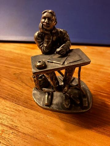 Janneke Ros atelier beeldje tin beschikbaar voor biedingen