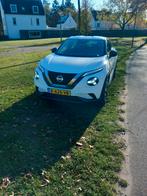 Nissan Juke 1.0 Dig-t 117pk 2021 Wit, Auto's, Nissan, Voorwielaandrijving, Stof, 1250 kg, Zwart