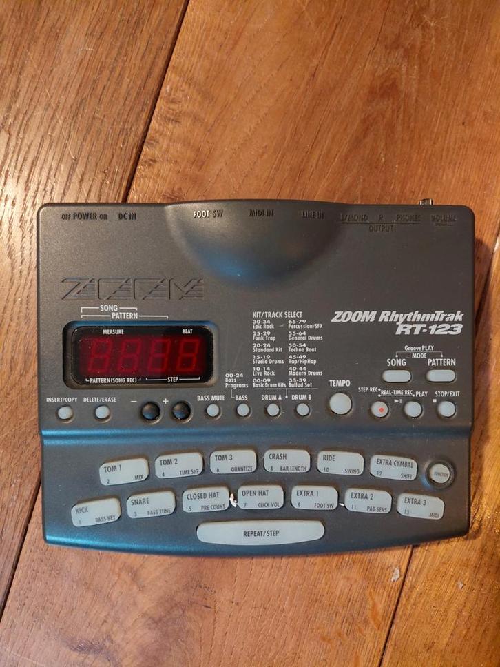 Zoom RT123 Drumcomputer, Muziek en Instrumenten, Drumcomputers, Overige merken, Ophalen of Verzenden