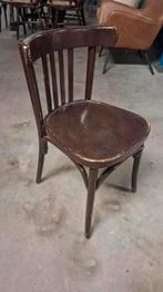 8 thonet cafe bistro spijltjes stoelen leuke partij hout, Gebruikt, Bruin, Ophalen of Verzenden, Vijf, Zes of meer stoelen