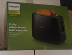 Philips Toaster 3000 - Nieuw in doos!, Huis en Inrichting, Ophalen of Verzenden, Nieuw, Zwart, Kunststof