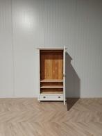 Landelijke klassieke linnenkast, eendeurskast, biedermeier, Ophalen of Verzenden