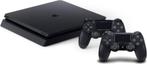 PlayStation 4 Slim 1TB met 2 Controllers, Spelcomputers en Games, Spelcomputers | Sony PlayStation 4, Ophalen, Met 2 controllers