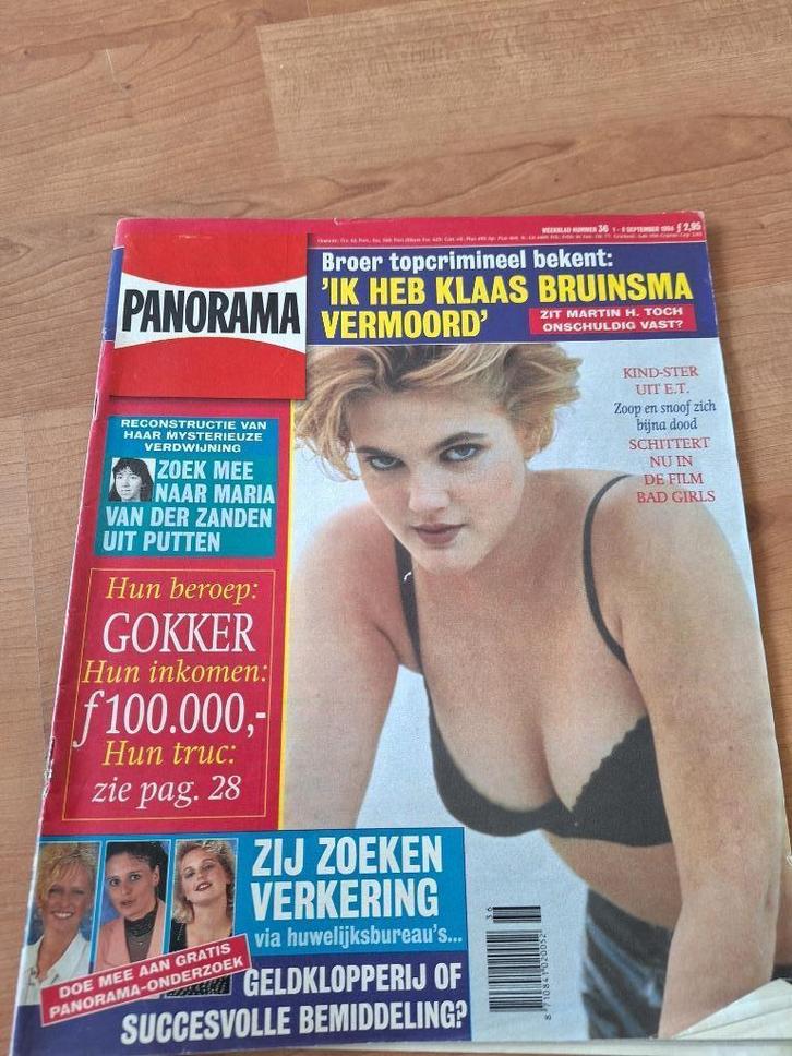 Panorama 1994 Drew Barrymore Coldcase Peter R. de Vries, Verzamelen, Tijdschriften, Kranten en Knipsels, Tijdschrift, Nederland