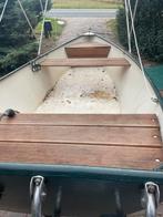 Stalen motor boot 5pk-9pk, Watersport en Boten, Sloepen, Ophalen, Tot 10 pk, Aluminium, Zo goed als nieuw