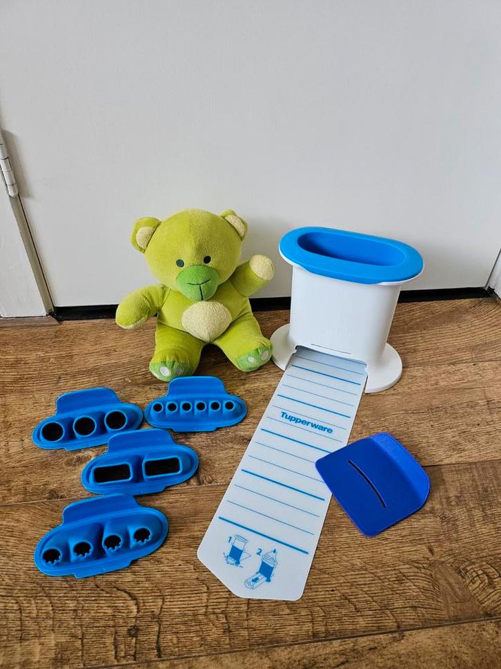 1.) Tupperware nieuwe verspers krok-toren, Huis en Inrichting, Keuken | Tupperware, Nieuw, Overige typen, Blauw, Wit, Ophalen of Verzenden