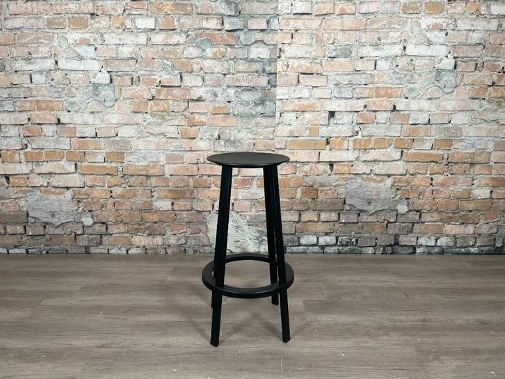 Hay Revolver bij TheReSales, Huis en Inrichting, Stoelen, Zo goed als nieuw, Eén, Metaal, Zwart, Ophalen of Verzenden