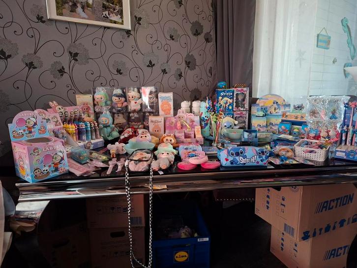 Diverse stitch en lafufu spulletjes., Kinderen en Baby's, Speelgoed | Overig, Zo goed als nieuw, Jongen of Meisje, Ophalen