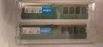 Crucial 2x8GB DDR4 2400 MHz Geheugenmodules – 16GB totaal, Computers en Software, RAM geheugen, DDR4, Ophalen of Verzenden, Zo goed als nieuw