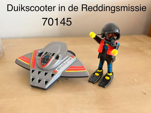 Duiker 70145 Playmobil duikscooter city action, Kinderen en Baby's, Speelgoed | Playmobil, Nieuw, Los playmobil, Ophalen of Verzenden