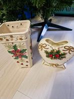 2 Mooie Kerst vaasjes., Diversen, Kerst, Ophalen