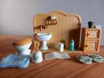 Sylvanian families toiletset compleet, Ophalen of Verzenden, Zo goed als nieuw, Poppenhuis