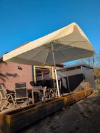 Super degelijke horeca parasol, is nieuw., Tuin en Terras, Parasols, Ophalen of Verzenden, Zo goed als nieuw, Zweefparasol