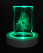3D decorarie cube met led / model maria - nieuw, Verzamelen, Religie, Nieuw, Overige religies, Ophalen of Verzenden, Beeld(je)